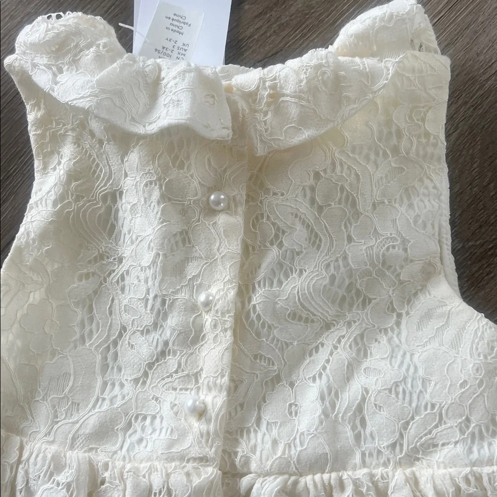 BNWT H&M Ruffle Collared Dress - Picture 9 of 9